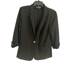 Women’s Black Blazer Size Petite Large